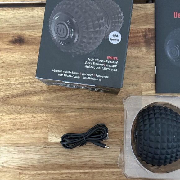 FitRx VibraRoller, Vibrating Massage Roller, Quiet & Powerful, 3 levels Pulse - Picture 3 of 11